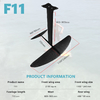 F11 Beginners Surfing Pumping Kite Wing Foil Board Wave Large Blade Wings for Waters Hydrofoils F11 Beginners Surfing Pumping Kite Wing Foil Board Wave Large Blade Wings for Waters Hydrofoils
