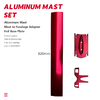Foil Accessory Aluminum Mast 82cm 19mm Adapter Mast Aluminum Alloy Foil Accessory Aluminum Mast 82cm 19mm Adapter Mast Aluminum Alloy