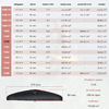 Black Hydrofoil Rear Wings Red ODM Fuselage  Wing For Surfing