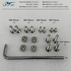 Stainless Steel Screws Surfing Wing Foil Front Wing Hydrofoil Accessory Part M8 M6 Stainless Steel Screws Surfing Wing Foil Front Wing Hydrofoil Accessory Part M8 M6