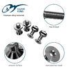Light Weight Titanium Screw High Strength For Foil Hydrofoil Tapping Screws