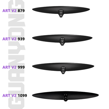 High Modulus Carbon Hydrofoil Front Wing Jumping Kit Surfing Foil Wing Surfing
