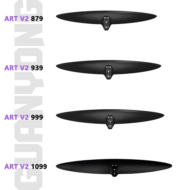 High Modulus Carbon Hydrofoil Front Wing Jumping Kit Surfing Foil Wing Surfing