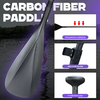 Customizable Logo Sup Paddle Board Lightweight 9kg 2 Piece Carbon Sup Paddle