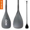 Dragon Boat Carbon Paddle  Wing Paddles Canoe Kayak SUP For Water Surfing 450mm