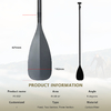 Fixed Carbon Paddle Kayak Paddle For Canoe Finishing Kayak SUP Paddle Fixed Carbon Paddle Kayak Paddle For Canoe Finishing Kayak SUP Paddle