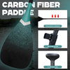Gloss Finish Carbon Paddle 475 X 210mm SUP Aesthetic Carbon Stand Up Paddle