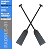 Custom Carbon Paddle Eco Friendly Dragon Boat Paddles Oar For Lakes Rivers