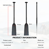 Custom Carbon Paddle Eco Friendly Dragon Boat Paddles Oar For Lakes Rivers