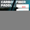 2 3 Sections Carbon Paddle Downwind SUP Stand Up Paddle Carbon Ultra Light