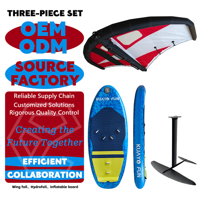 3 In 1 Wing Foils Set  Waterplay Surfing Inflatable Hydrofoil Board For Beginner