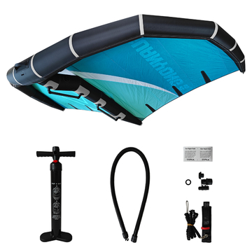 Inflatable 6M Wing Foiling With Air Pump Handle Hard Carbon Fiber Wingsurf Wing