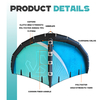 Inflatable 6M Wing Foiling With Air Pump Handle Hard Carbon Fiber Wingsurf Wing Inflatable 6M Wing Foiling With Air Pump Handle Hard Carbon Fiber Wingsurf Wing