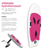 Customizable PVC Inflatable Surfboard  Carbon Fiber Rigid Paddle Board For Kit Foil