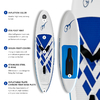 OEM Waterplay Inflatable Boards 6'7" 6'6" Sup Inflatable Paddle Board OEM Waterplay Inflatable Boards 6'7" 6'6" Sup Inflatable Paddle Board