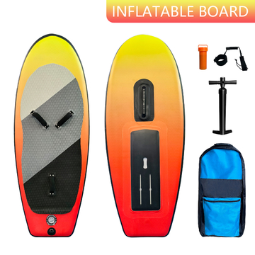 OEM Foil Inflatable Sup Board 110L 140L PVC EVA Hard Paddle Board