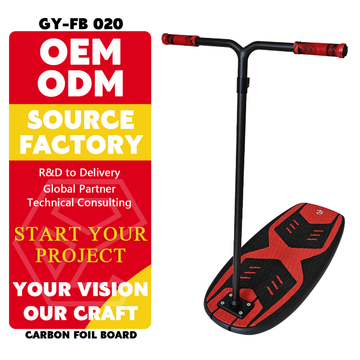 Detachable Stand Up Paddle Foil 95cm Pumping Fiber Surfboard With Handlebar
