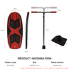 Detachable Stand Up Paddle Foil 95cm Pumping Fiber Surfboard With Handlebar Detachable Stand Up Paddle Foil 95cm Pumping Fiber Surfboard With Handlebar