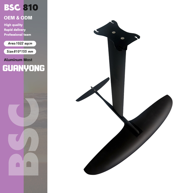 Hot Selling GY BSC-810 Carbon Surfing Wing Hydrofoil for Ocean Waters Kitesurfing Hydrofoil