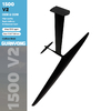 New Style Large Front Wing 1500 V2 HM Carbon Fiber Beginners Foil Water Sport Wingfoil