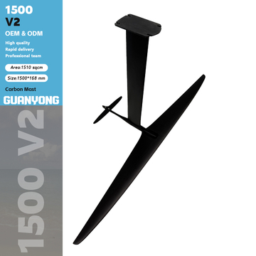 New Style Large Front Wing 1500 V2 HM Carbon Fiber Beginners Foil Water Sport Wingfoil