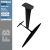 FIREBALL 1070 UHM Carbon Hydrofoil Tight Turns Carving Performance and Agile Freeride Foiling FIREBALL 1070 UHM Carbon Hydrofoil Tight Turns Carving Performance and Agile Freeride Foiling