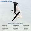 FIREBALL 1070 UHM Carbon Hydrofoil Tight Turns Carving Performance and Agile Freeride Foiling FIREBALL 1070 UHM Carbon Hydrofoil Tight Turns Carving Performance and Agile Freeride Foiling